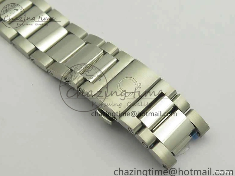 0312 Aqua Terra 150M SS VSF 1:1 Best Edition Black Textured Dial Silver Markers On SS Bracelet A8500 Super Clone Chic 8062